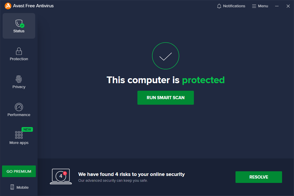 Avast Free Antivirus 23.12